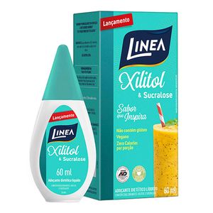 ADOÇANTE LINEA XILITOL E SUCRALOSE 60ML