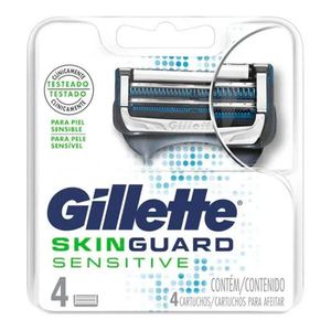 CARGA GILLETTE SKINGUARD SENSITIVE 4UN
