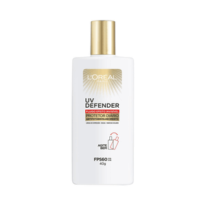 PROTETOR SOLAR FACIAL LOREAL FLUIDO DEFENDER FPS60 40G