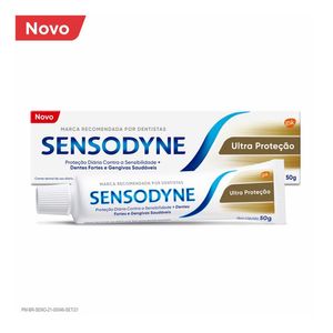CREME DENTAL SENSODYNE ULTRA PROTEÇAO 50G