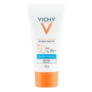 VICHY CAPITAL SOLEIL PROTETOR SOLAR HYDRA MATTE FPS50 SEM CO