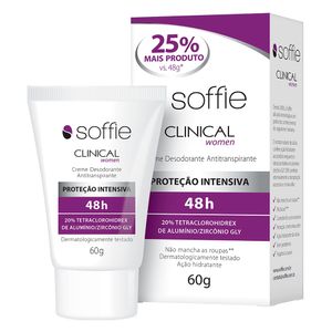 DESODORANTE SOFFIE CREME CLINICAL WOMEN 60G