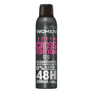 DESODORANTE SOFFIE AE CROSS WOMEN 300ML