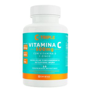 VITAMINA C TRIPLE DIVINA PHARMA 500MG 30CPR