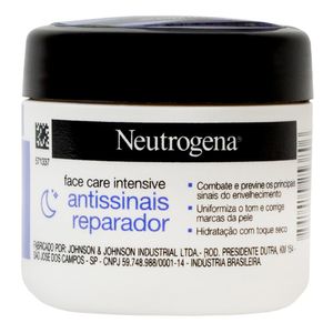 NEUTROGENA CREME FACIAL FACE CARE INTENSIVE ANTISSINAIS REPA