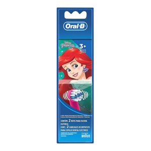 REFIL DE ESCOVA DENTAL ELETRICA ORAL B KIDS PRINCESAS 2UN