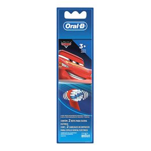REFIL DE ESCOVA DENTAL  ELETRICA ORAL B KIDS CARROS 2UN