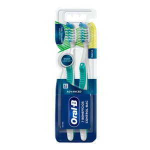 ESCOVA DENTAL ORAL B ADVANCED CONTROL BAC MACIA 2UN
