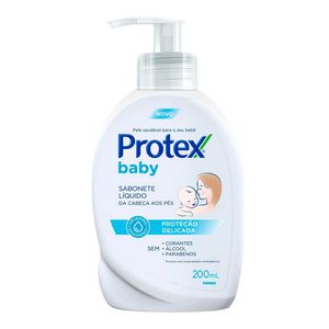 SABONETE LIQUIDO PROTEX BABY CABEÇA AOS PES 200ML