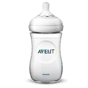 MAMADEIRA PHILIPS AVENT TRANSPARENTE PETALA 260ML