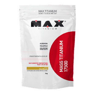 MAX MASS TITANIUM 17500 BAUNILHA 3KG