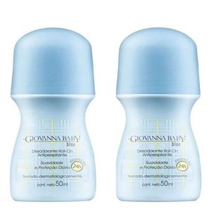 KIT GIOVANNA BABY DES ROLL ON BLUE 2UN 50ML