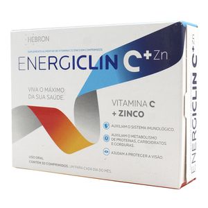 ENERGICLIN VITAMINA C + ZINCO HEBRON 30CPR