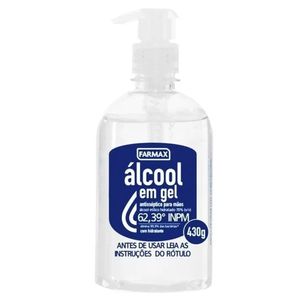 ALCOOL GEL FARMAX 70% 430G