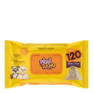 TOALHA UMEDECIDA PIQUITUCHO PREMIUM 120UN