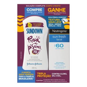 PROTETOR SOLAR SUNDOWN FPS70 200ML FPS60