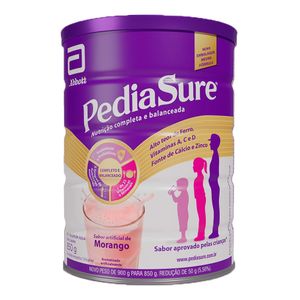 PEDIASURE COMPLETE MORANGO 850G