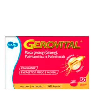 GEROVITAL 30 CAPS MOLE