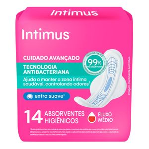 ABSORVENTE INTIMUS ANTIBACTERIANO ULTRAFINO 14UN