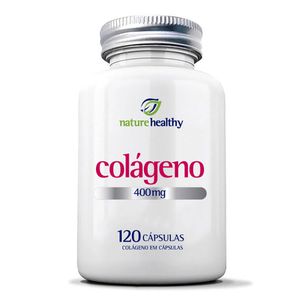 COLAGENO HIDROLISADO 400MG NATURE HEALTHY 120CAP
