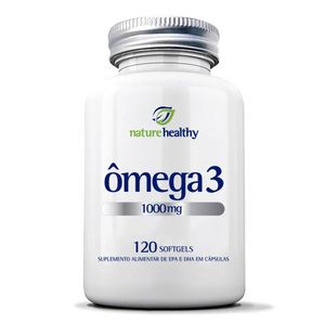 OMEGA 3 1.000MG FISH OIL NATURE HEALTHY 120CAP