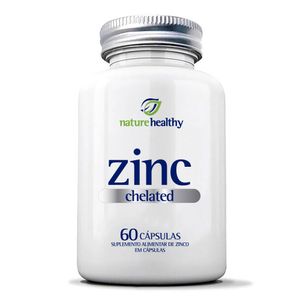 ZINCO QUELATO 7MG NATURE HEALTHY 60CAP