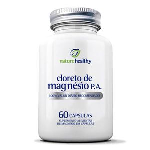 CLORETO DE MAGNESIO P.A NATURE HEALTHY 60CAP