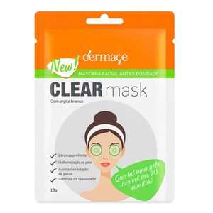 DERMAGE MASK FACIAL CLEAR 10G