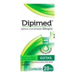 DIPIMED 500MG/ML SOLUÇAO ORAL 20ML