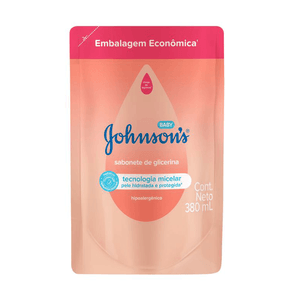 SABONETE LIQUIDO JOHNSONS BABY CABEÇA AOS PES REFIL 380ML