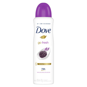 DOVE DESODORANTE AEROSSOL LAVANDA FLORES FEMININO 150ML