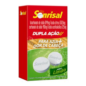 SONRISAL LIMAO 10CPR EFERVESCENTES