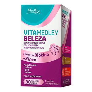 VITA MEDLEY BELEZA 30CAP