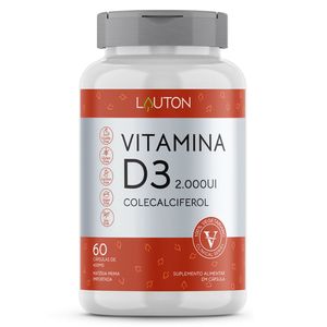 VITAMINA D3 2.000UI LAUTON 60CAP