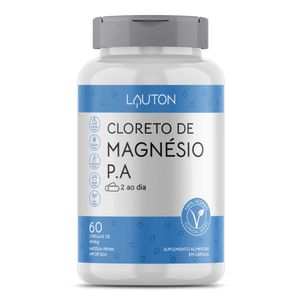 CLORETO DE MAGNESIO LAUTON 500MG 60CAP