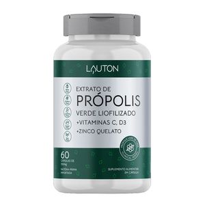 EXTRATO DE PROPOLIS VERDE LAUTON LIOFILIZADO 60CAP