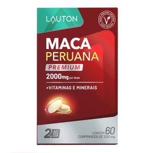 MACA PERUANA PREMIUM LAUTON 1000MG 60CPR