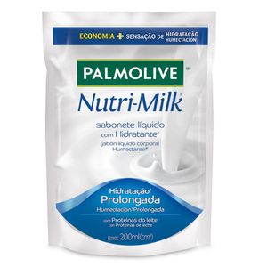 SABONETE LIQUIDO PALMOLIVE NUTRI MILK REFIL 200ML