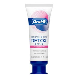 CREME DENTAL ORAL B DETOX SENSITIVE 102G