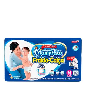 FRALDA MAMYPOKO CALÇA SUPER SECA M 38UN