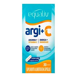 EQUALIV ARGININA+ VITAMINA C 30CAP