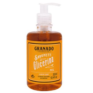 SABONETE LIQUIDO GRANADO GLICERINADO MEL 300ML
