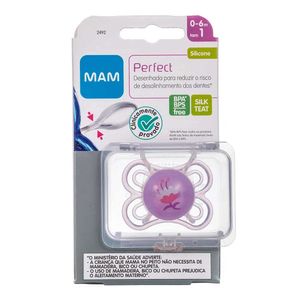 CHUPETA MAM PERFECT NIGHT 0-6M ROSA