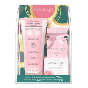 KIT GIOVANNA BABY CLASSIC HIDRATANTE+ COLONIA+ SABONTE