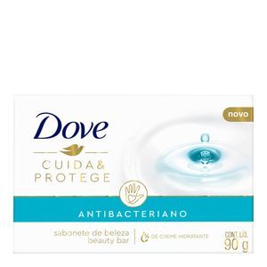 DOVE SABONETE ANTIBACTERIANO CUIDA E PROTEGE 90G