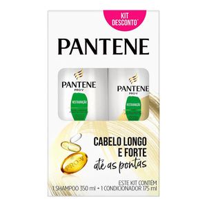 KIT PANTENE RESTAURAÇAO SHAMPOO 350ML+ CONDICIONADOR 175ML