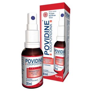POVIDINE SOLUÇÃO TOPICA SPRAY 30ML