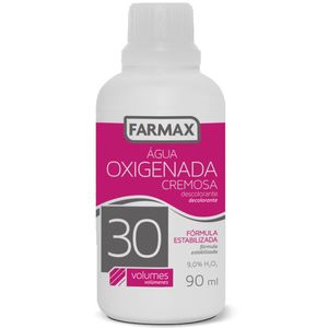 AGUA OXIGENADA CREMOSA FARMAX 30VOLUMES 90ML