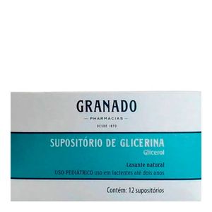 SUPOSITORIO GLICERINA GRANADO LACTENTE 12UN