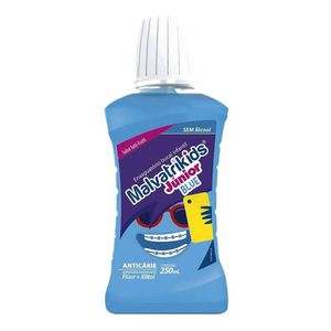 MALVATRIKIDS JUNIOR BLUE ENXAGUATORIO BUCAL 250ML
